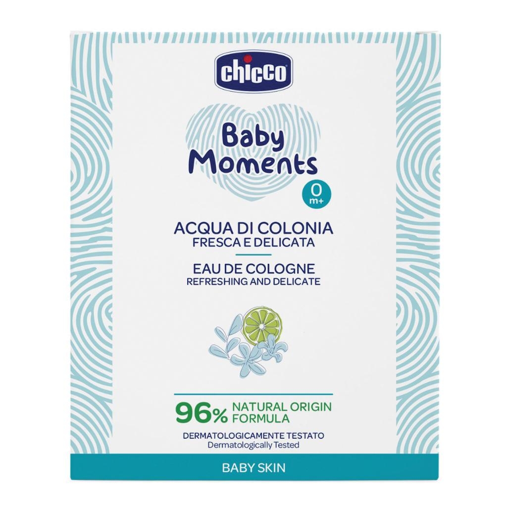 CHICCO BABY MOMENTS ACQUA DI COLONIA FRESCA E DELICATA 100 ML