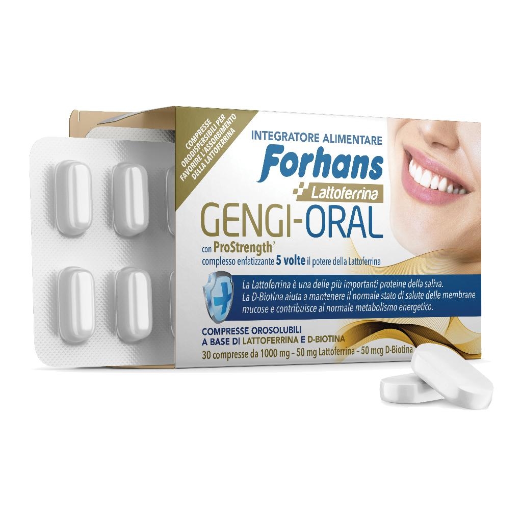 FORHANS LATTOFERRINA GENGI ORAL 30 COMPRESSE