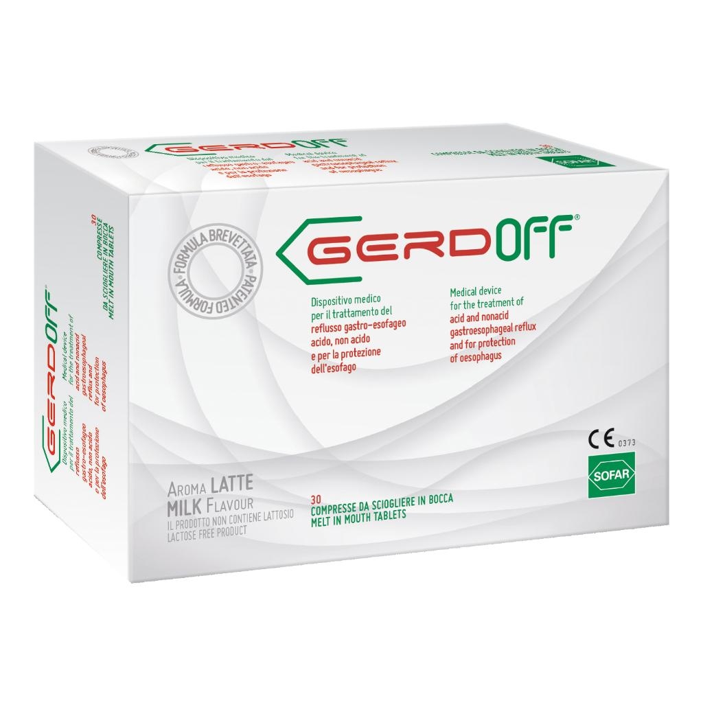 GERDOFF GUSTO LATTE 30 COMPRESSE