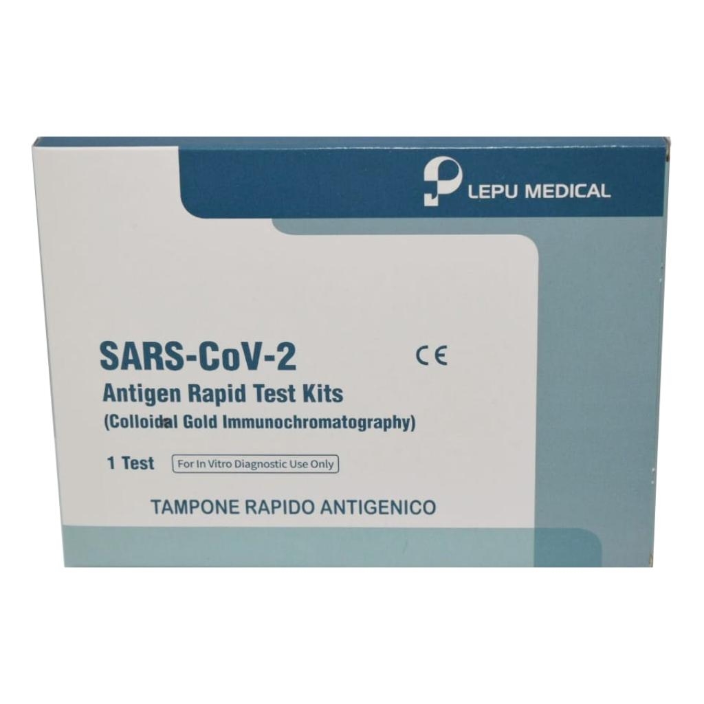 TEST ANTIGENICO RAPIDO COVID-19 AUTODIAGNOSTICO DETERMINAZIONE QUALITATIVA ANTIGENI SARS-COV-2 IN TAMPONI NASALI MEDIANTE IMMUNOCROMATOGRAFIA