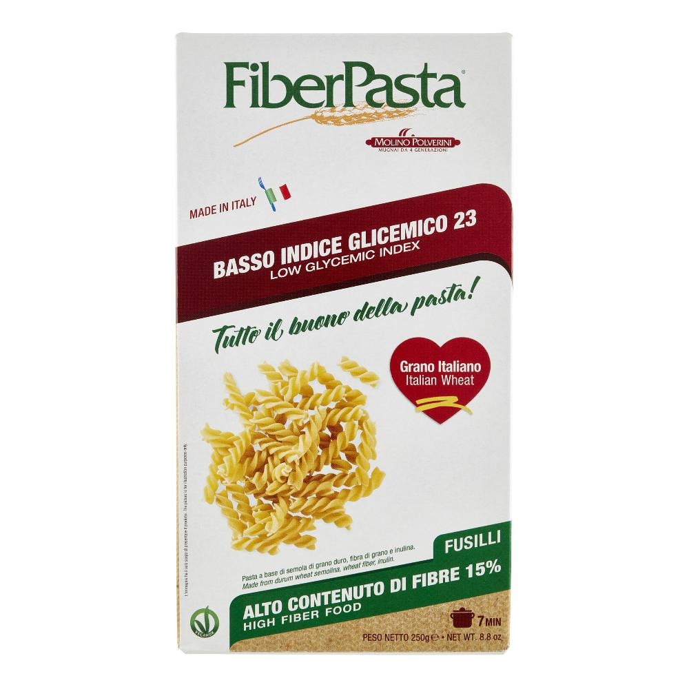 FIBERPASTA FUSILLI BASSO INDICE GLICEMICO 250 G