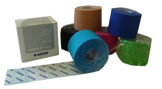 FARMABAN LENO K TAPE NERO CM 5 X 5 M CEROTTO NEUROMUSCOLARE