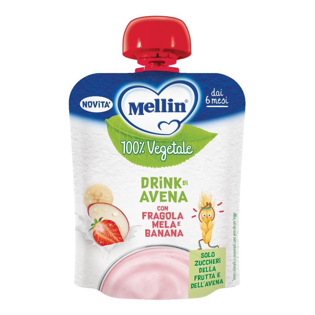 MELLIN POUCH AVENA MELA FRAGOLA BANANA 90 G