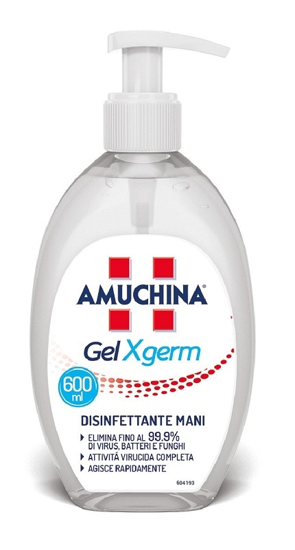 AMUCHINA GEL X-GERM DISINFETTANTE MANI 600 ML IT