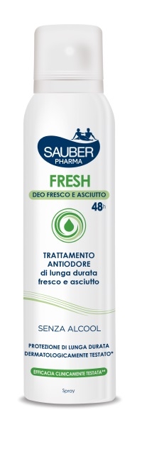 SAUBER FRESH DEODORANTE SPRAY 150 ML