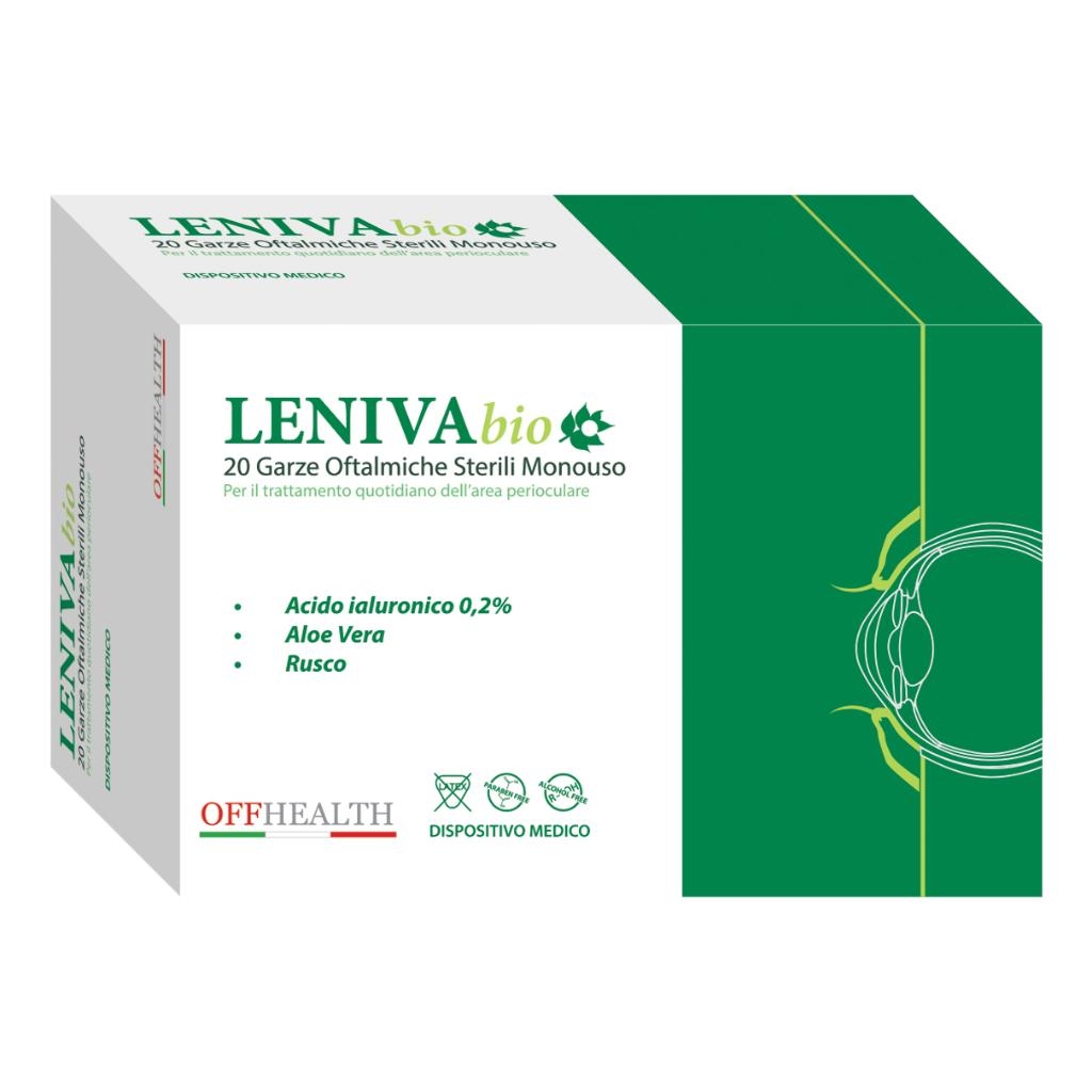 LENIVA BIOSECUR GARZE OFTALMICHE 20 PEZZI