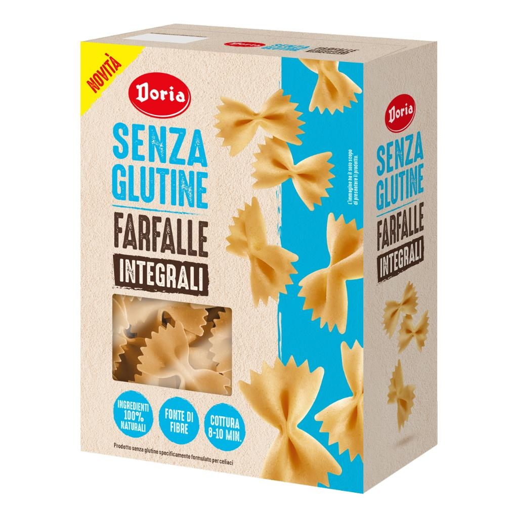 DORIA FARFALLE INTEGRALI 400 G