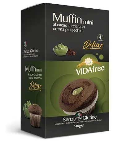 VIDAFREE MINIMUFFIN CREMA PISTACCHIO 140 G