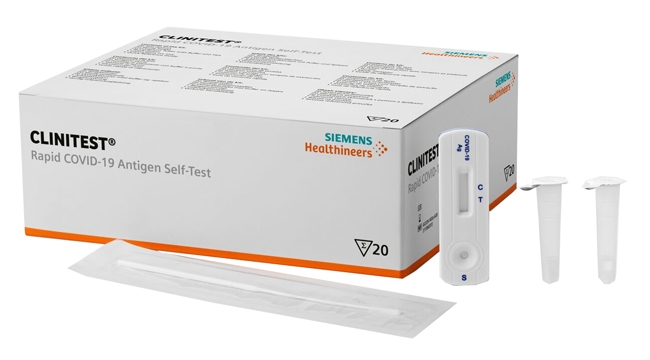 TEST ANTIGENICO RAPIDO COVID-19 CLINITEST AUTODIAGNOSTICO DETERMINAZIONE QUALITATIVA ANTIGENI SARS-COV-2 IN TAMPONI NASALI MEDIANTE IMMUNOCROMATOGRAFIA 20 PEZZI