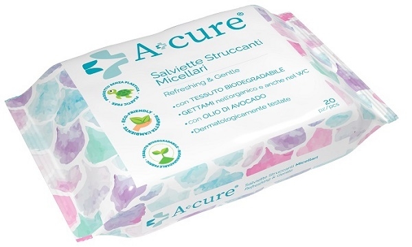 A+CURE STRUCCANTE MICELLARE POCKET MAXI 20 SALVIETTE