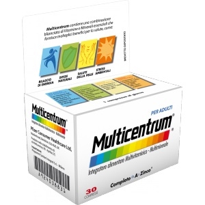 MULTICENTRUM ADULTI 30 COMPRESSE