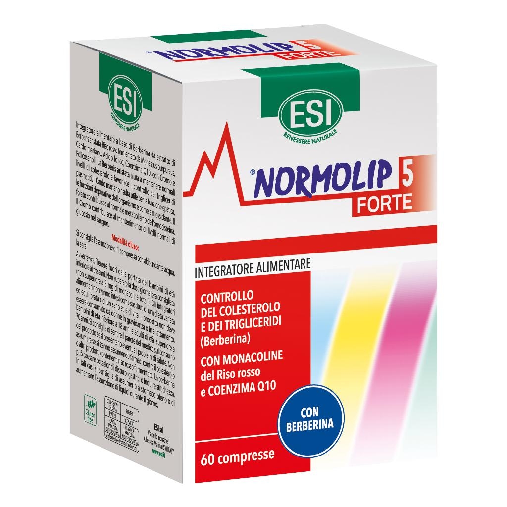 ESI NORMOLIP 5 FORTE 60 COMPRESSE