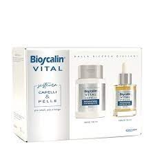 BIOSCALIN VITAL SISTEMA CAPELLI & PELLE MASCHERA CAPELLI + SIERO RIGENERANTE VISO 30 ML + MASCHERA 100 ML