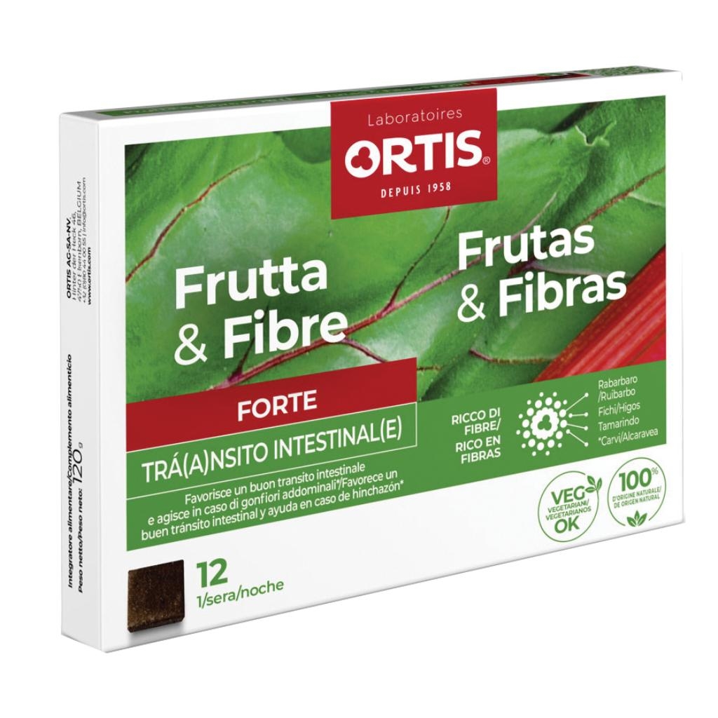 FRUTTA & FIBRE FORTE 12 CUBETTI