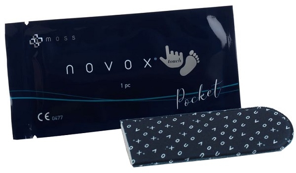 NOVOX TOUCH POCKET MEDICAZIONE POLIURETANO MATRICE OLEICA RILASCIO ROS COPRIDITO TAGLIA XS 1 PEZZO