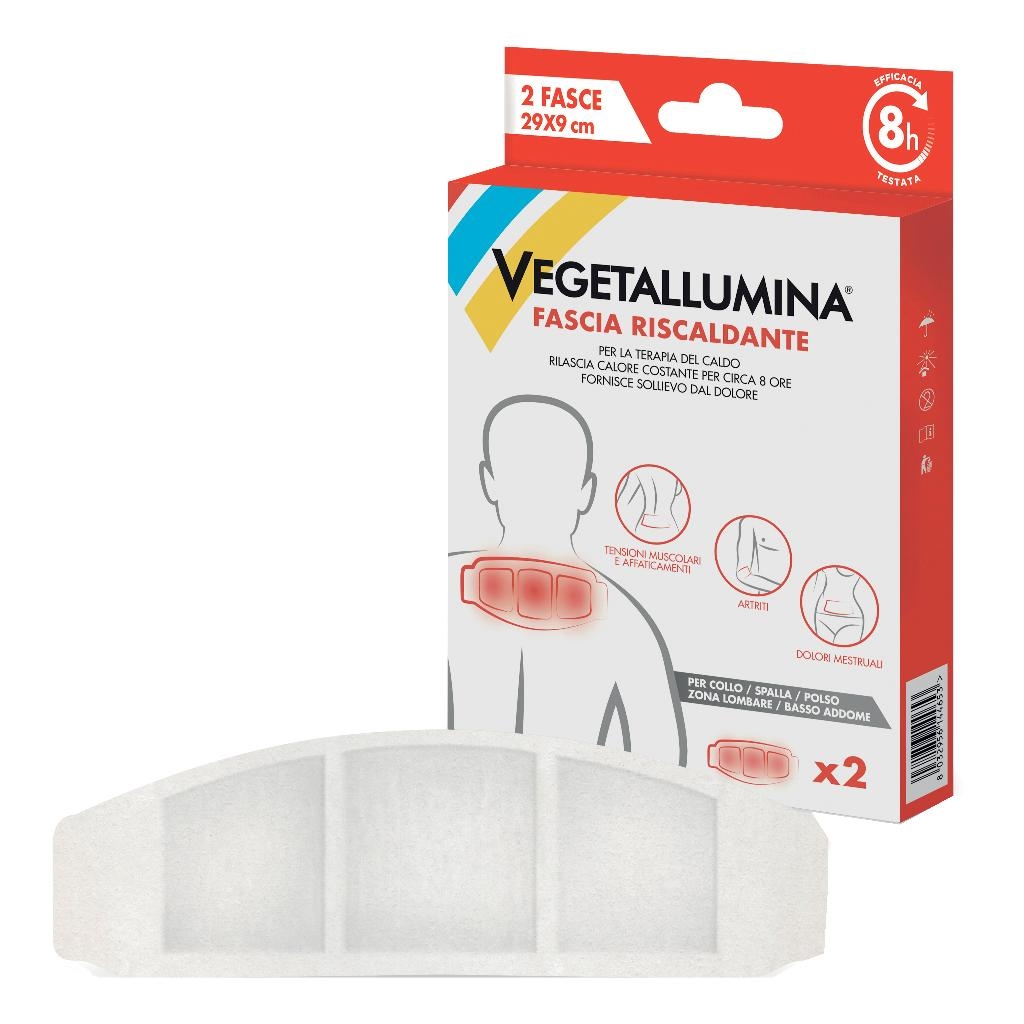 VEGETALLUMINA FASCIA LOMBARE RISCALDANTE 1 PEZZO