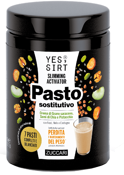 YES SIRT PASTO SOSTITUTIVO GRANO SARACENO-CHIA-PISTACCHIO 7X35,7 G