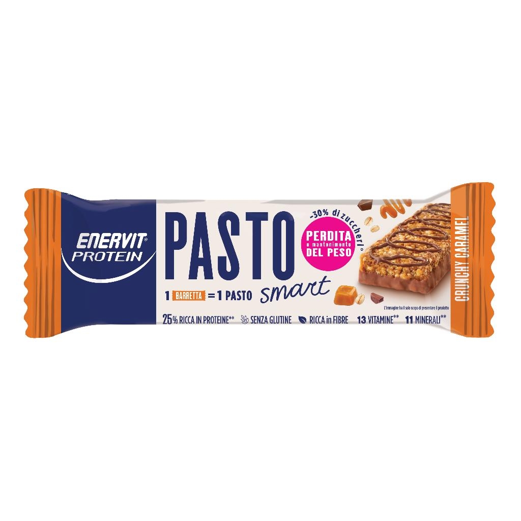 ENERVIT PROTEIN PASTO SOSTITUTIVO CRUNCHY CARAMEL 55 G