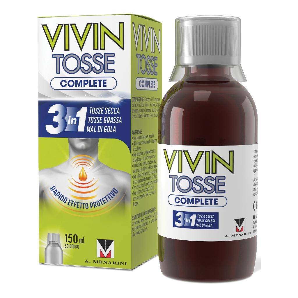 VIVIN TOSSE COMPLETE SCIROPPO PER TOSSE 150 ML