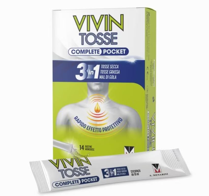 VIVIN TOSSE COMPLETE POCKET 14 STICK PACK DA 10 ML