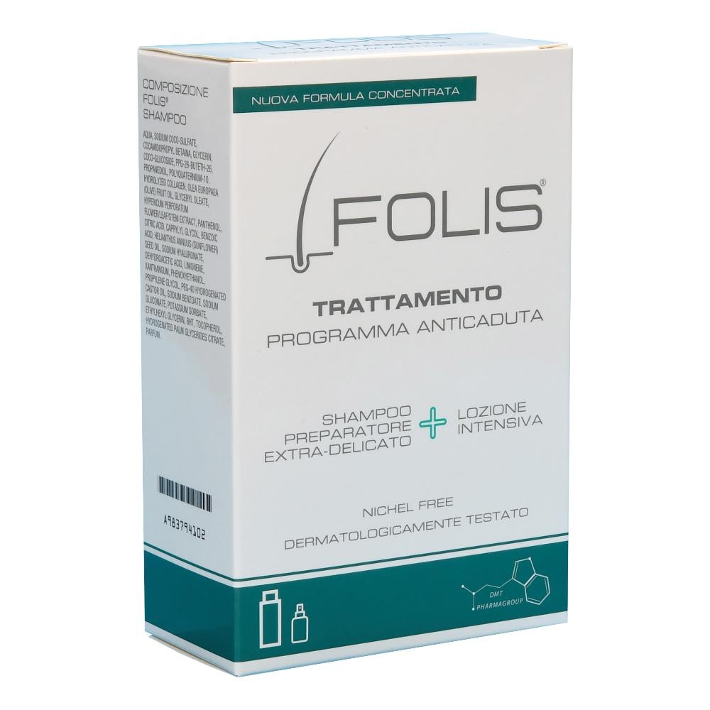 FOLIS TRATTAMENTO 1 LOZIONE 100 ML + 1 SHAMPOO 200 ML