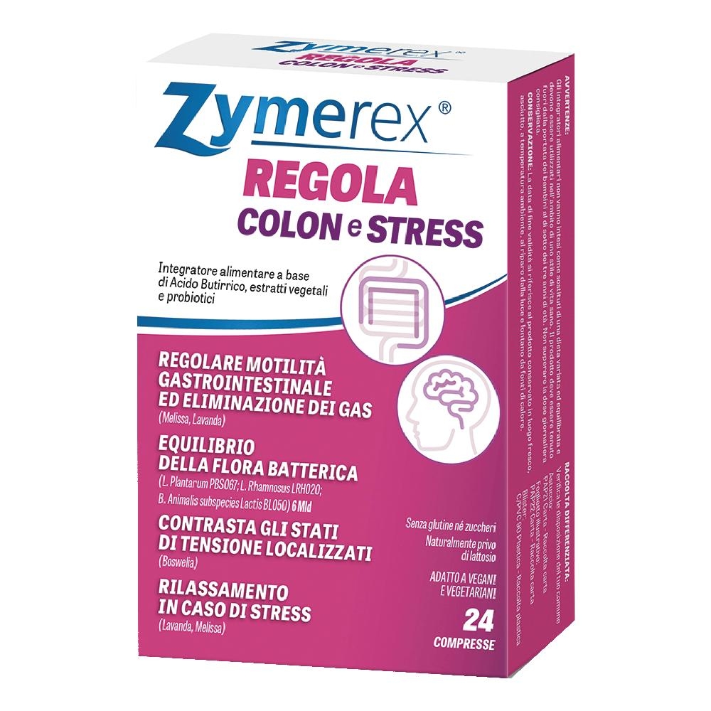 ZYMEREX REGOLA COLON E STRESS 24 COMPRESSE