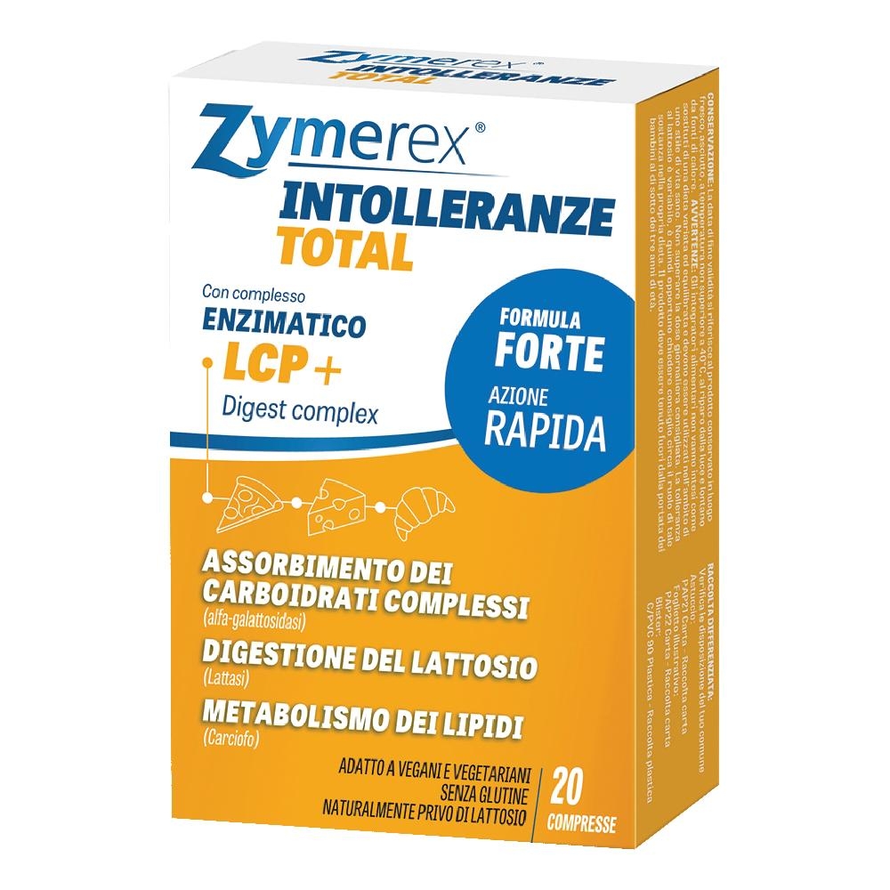 ZYMEREX INTOLLERANZE TOTAL 20 COMPRESSE