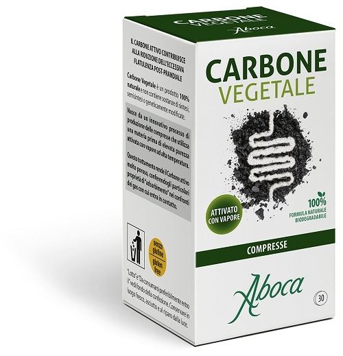 CARBONE VEGETALE 30 COMPRESSE