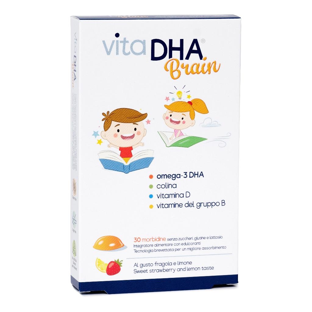 VITADHA BRAIN 30 MORBIDINE AL GUSTO FRAGOLA E LIMONE