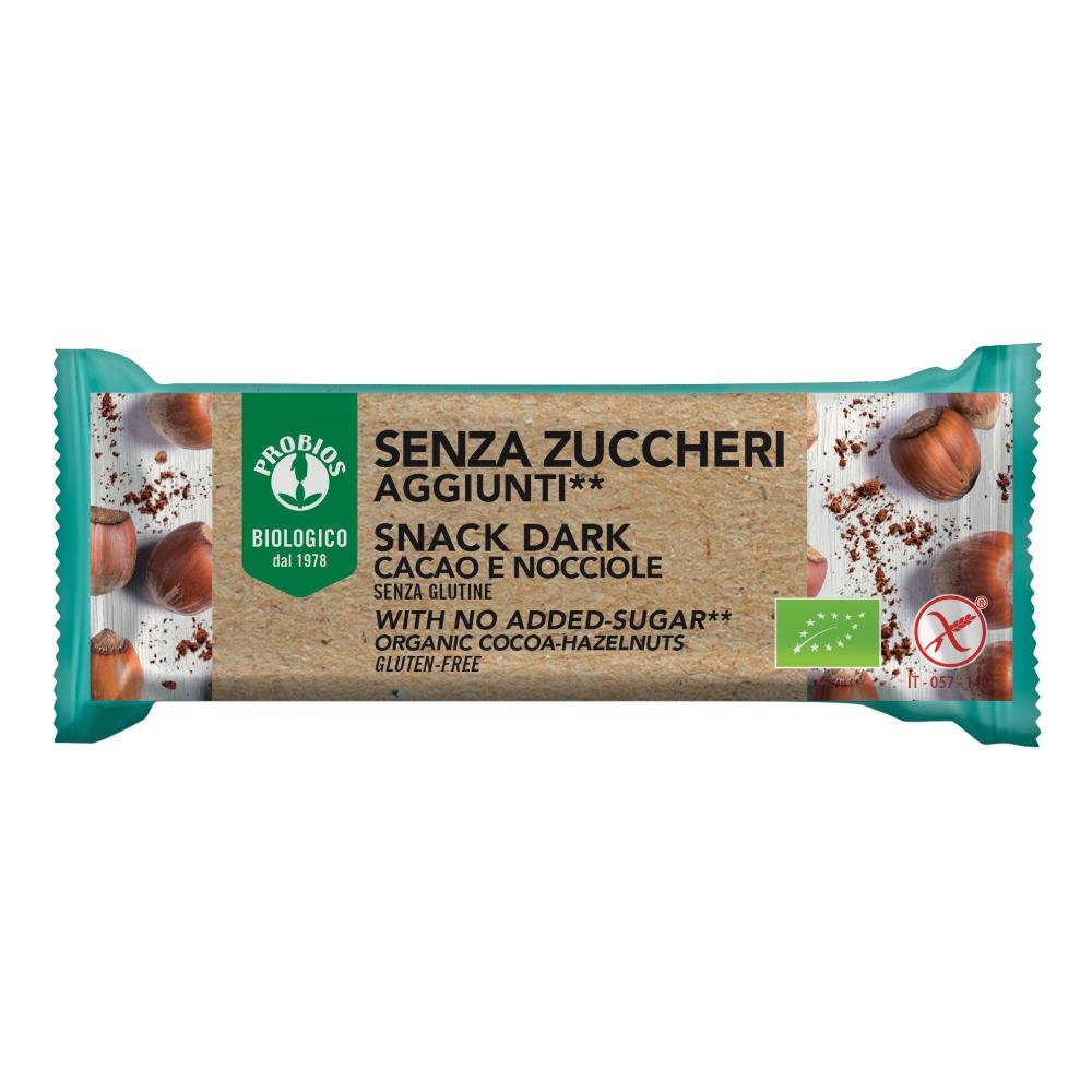 PROBIOS SNACK DARK SENZA ZUCCHERI AGGIUNTI 25 G