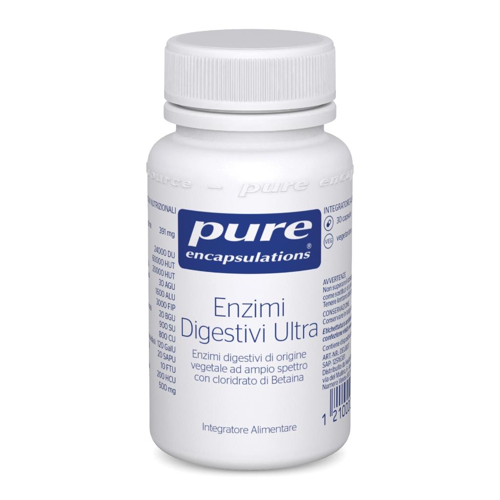 PURE ENCAPSULATIONS ENZIMI DIGESTIVI ULTRA 30 CAPSULE