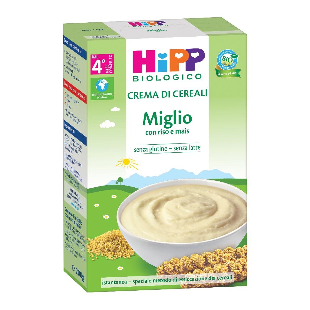 HIPP BIO CREMA CEREALI MIGLIO 200 G