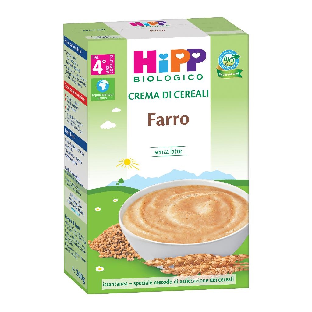 HIPP BIO CREMA CEREALI FARRO 200 G