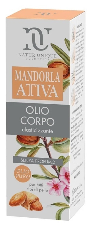 NATUR UNIQUE MANDORLA ATTIVA OLIO CORPO SENZA PROFUMO 200 ML