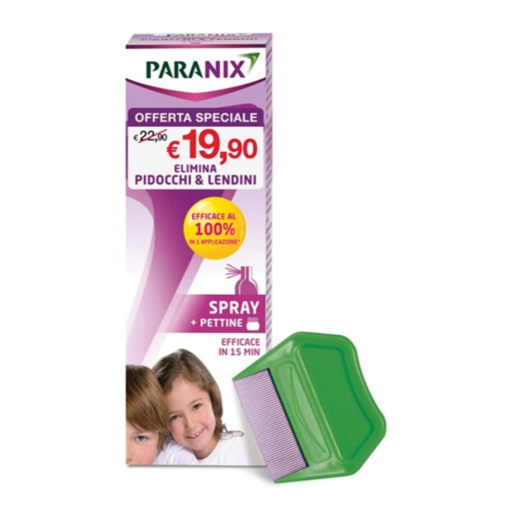 PARANIX SPRAY TRATTAMENTO REGOLAMENTO MDR TAGLIO PREZZO 100 ML