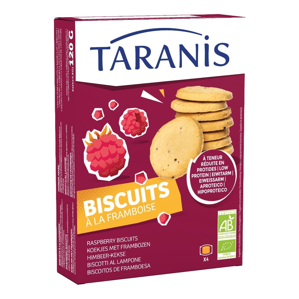 TARANIS BISCOTTI FROLLINI AL LAMPONE 120 G