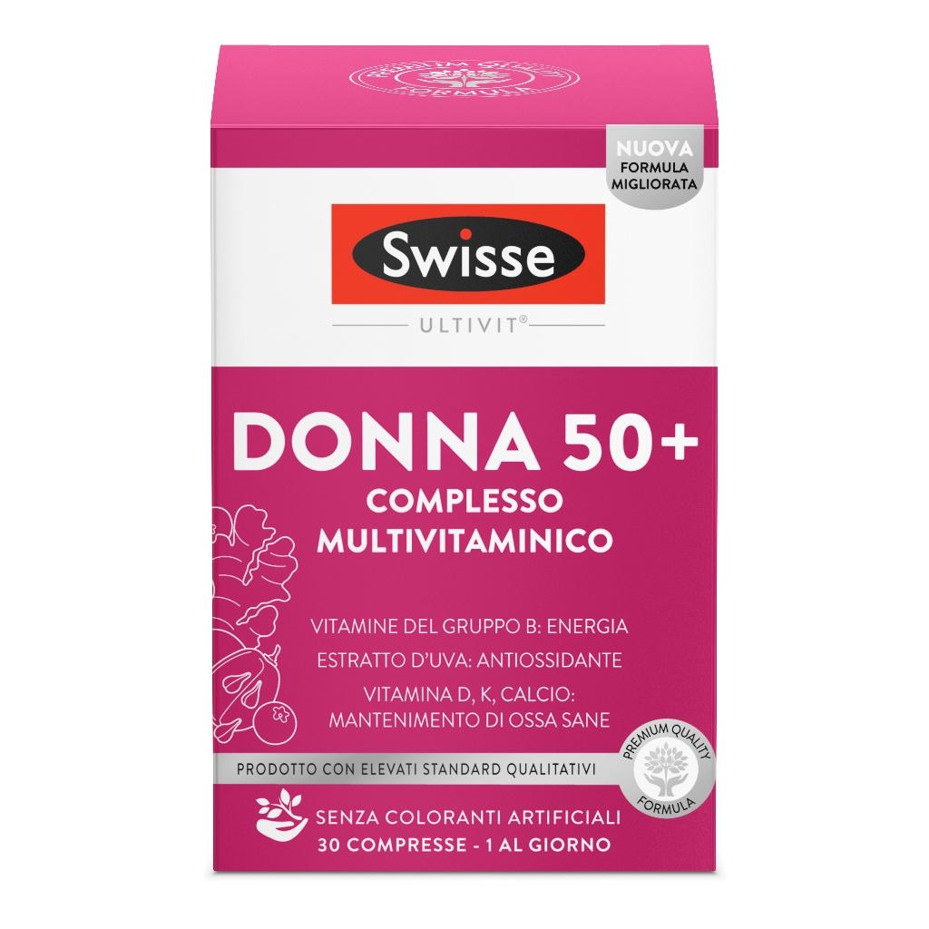 SWISSE MULTIVITAMINICO DONNA 50+ 30 COMPRESSE