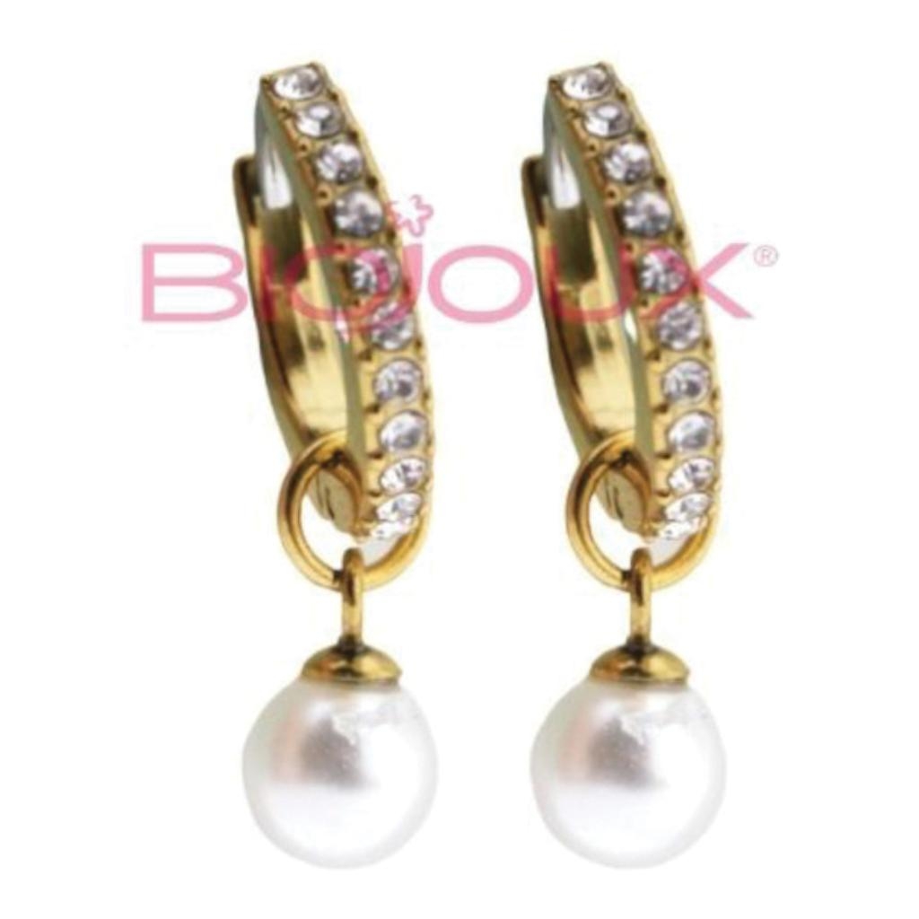 BJT268 ORECCHINI 5TH AVENUE GOLD PLATED