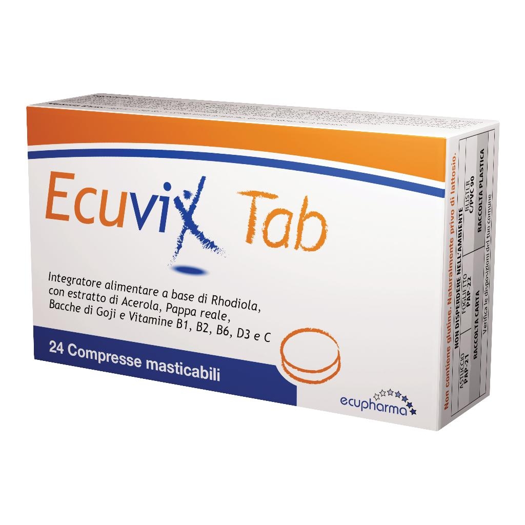 ECUVIX TAB 24 COMPRESSE MASTICABILI