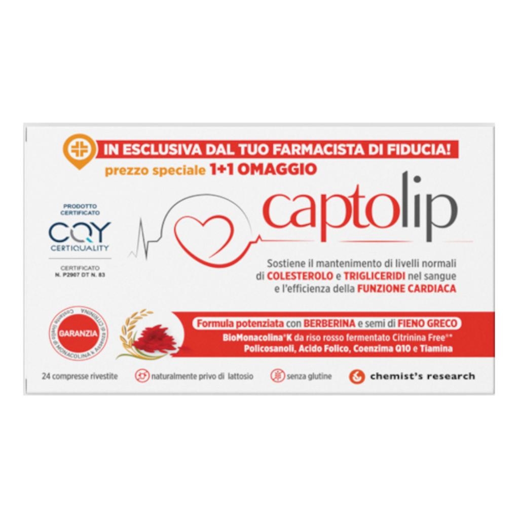 CAPTOLIP NEW FORMULA 24 COMPRESSE RIVESTITE