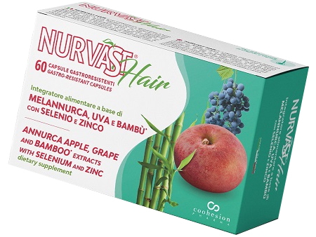 NURVAST HAIR 60 CAPSULE GASTRORESISTENTI