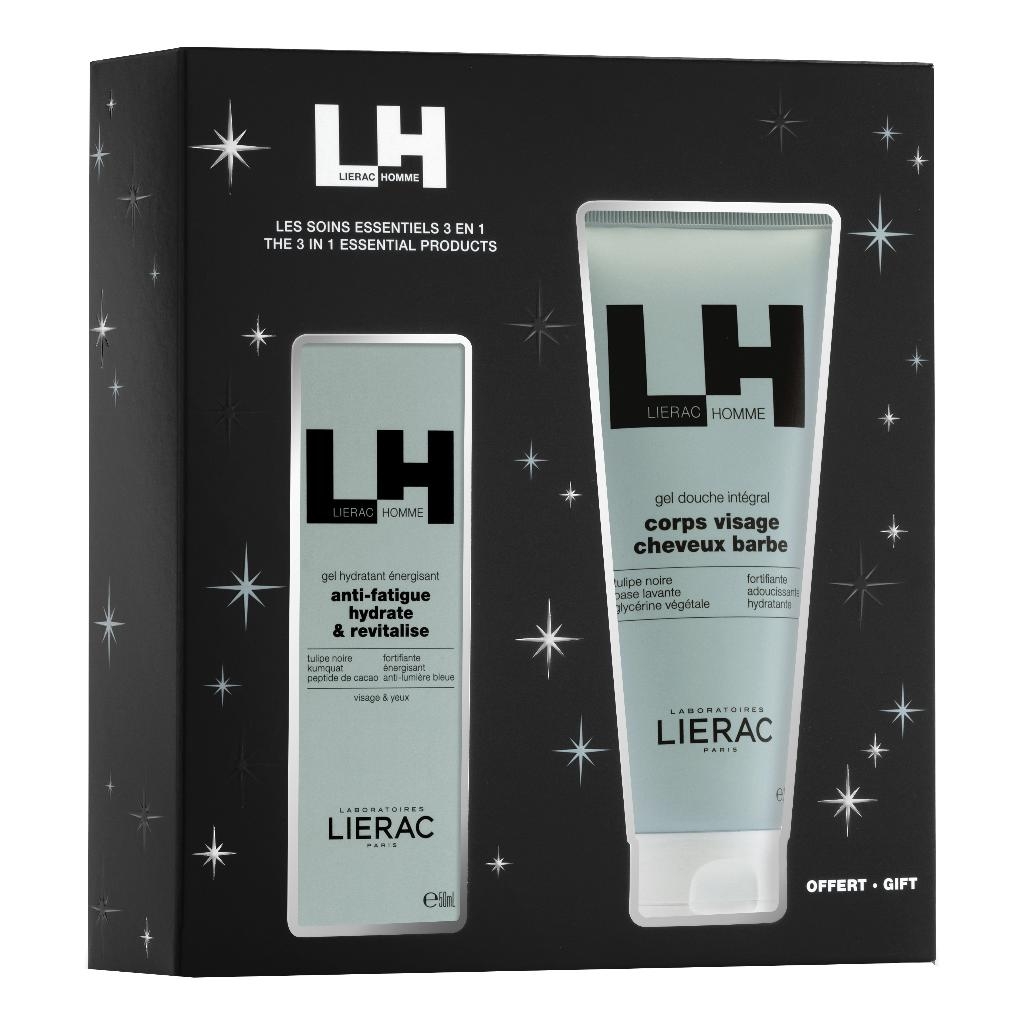 LIERAC COFFRET HOMME GEL IDRATANTE 50 ML + GEL DOUCHE 200 ML OFFERED