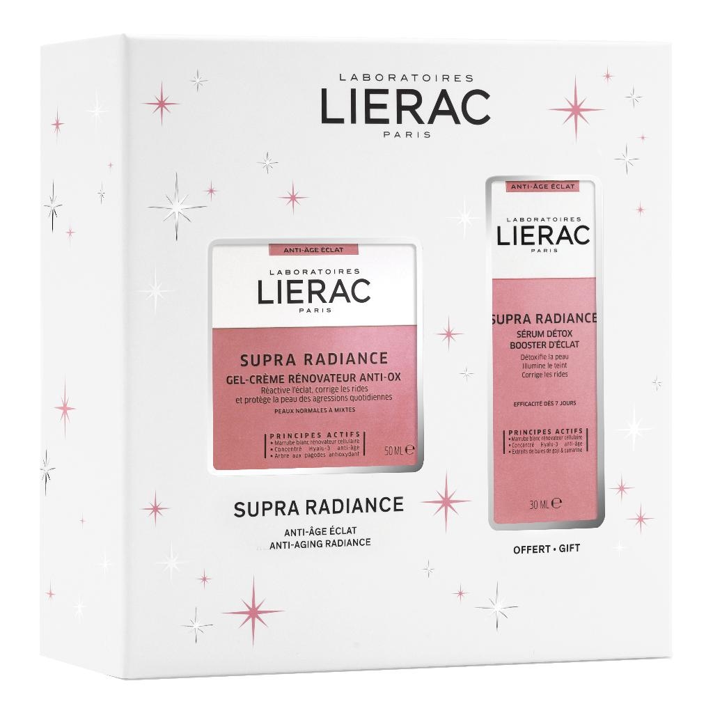 LIERAC COFFRET SUPRA RADIANCE CREAM GEL 50 ML + SIERO 30 ML OFFERED