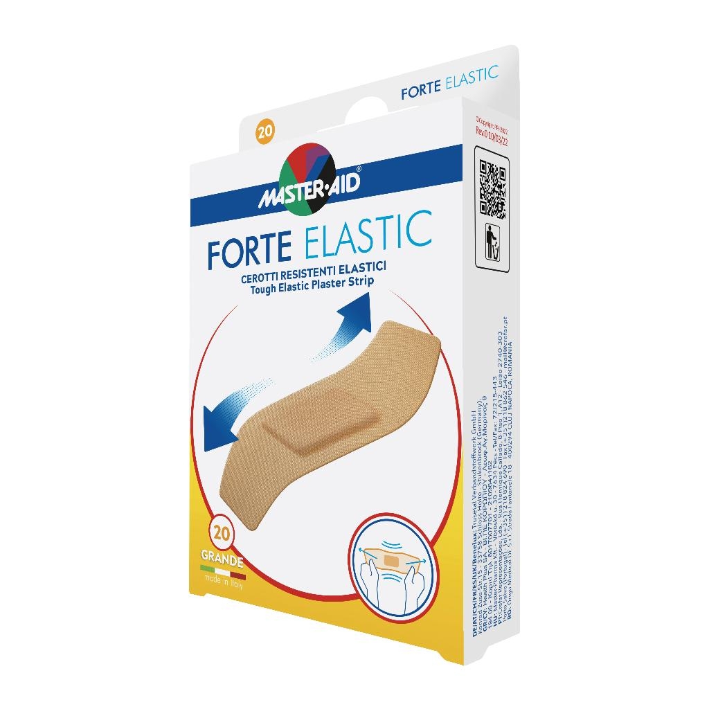 MASTER-AID CEROTTO FORTE ELASTIC GRANDE 20 PEZZI