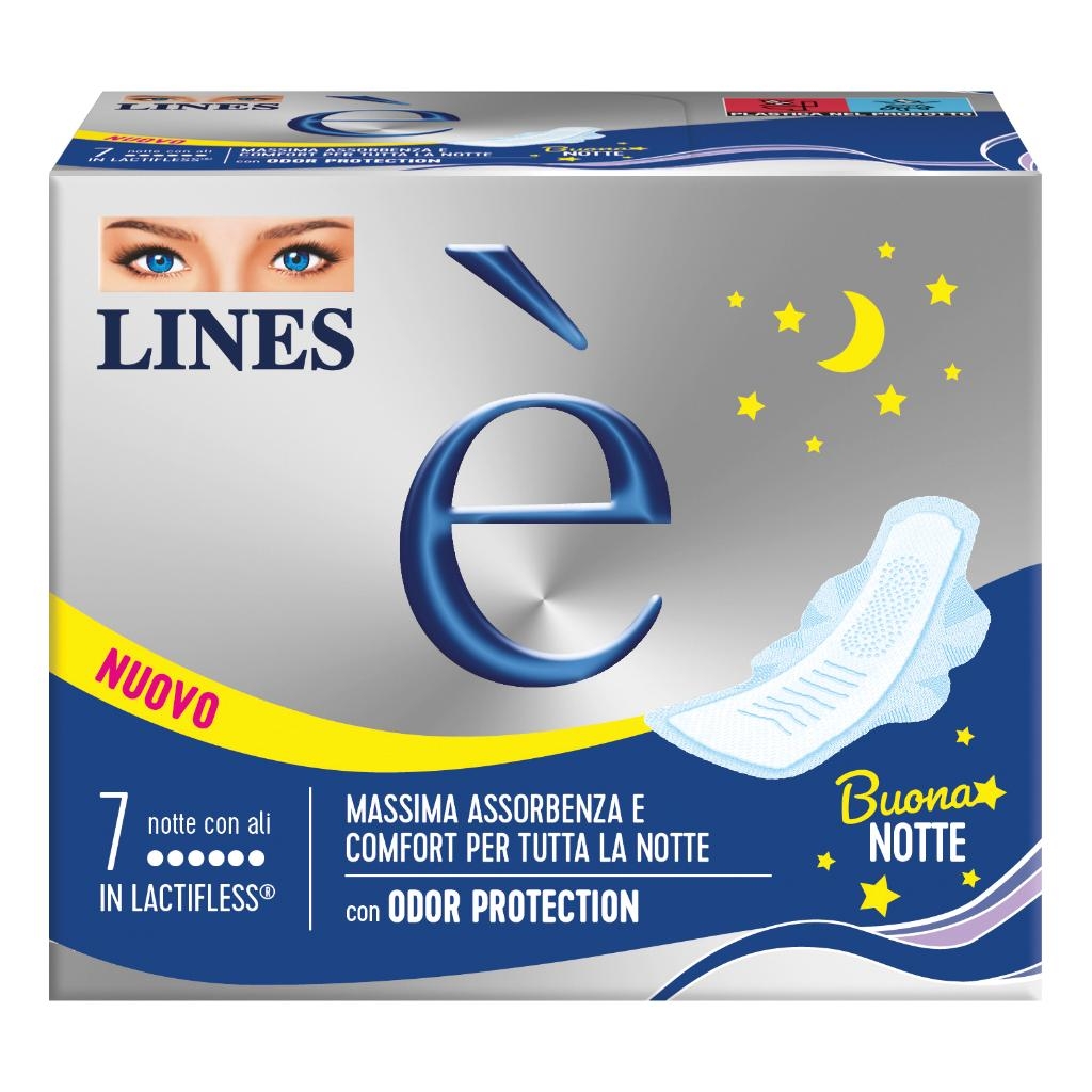 LINES E' NOTTE DOWNCOUNT 7 PEZZI