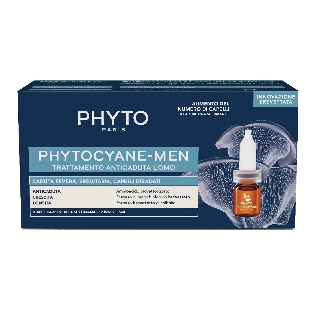 PHYTOCYANE FIALE UOMO CADUTA SEVERA 12 FIALE DA 3,5 ML