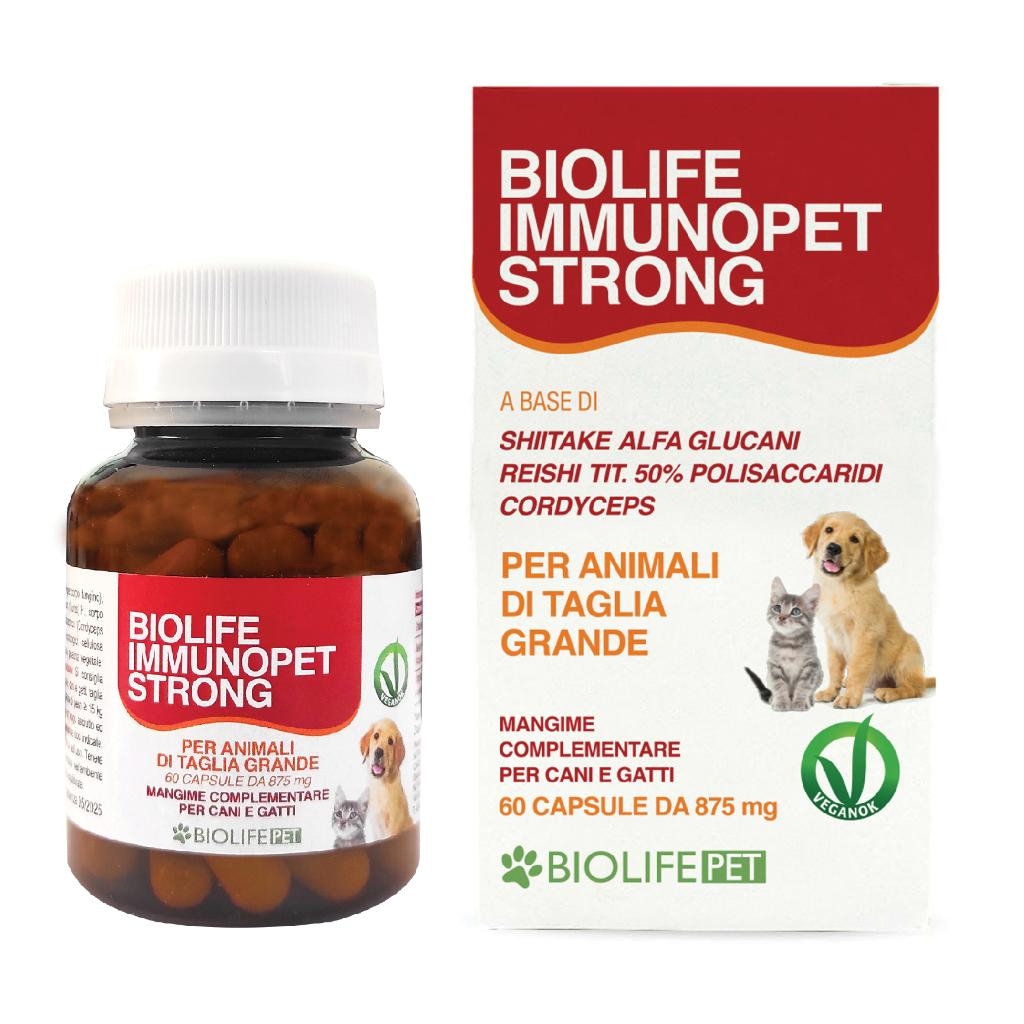 BIOLIFE IMMUNOPET STRONG 60 CAPSULE