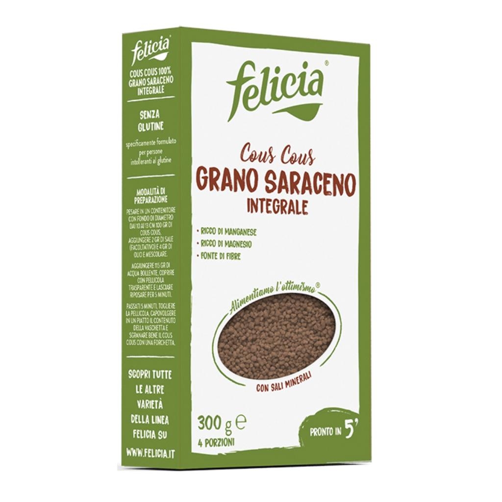 FELICIA COUS COUS GRANO SARACENO INTEGRALE 300 G