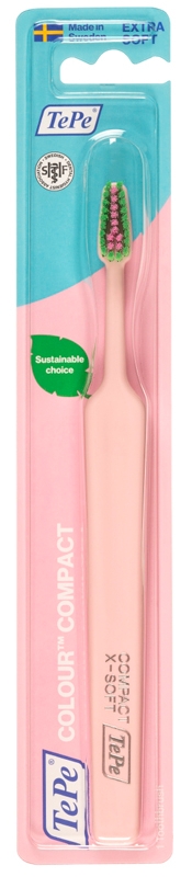TEPE COLOUR SPAZZOLINO COMPACT X SOFT ROSA PASTELLO
