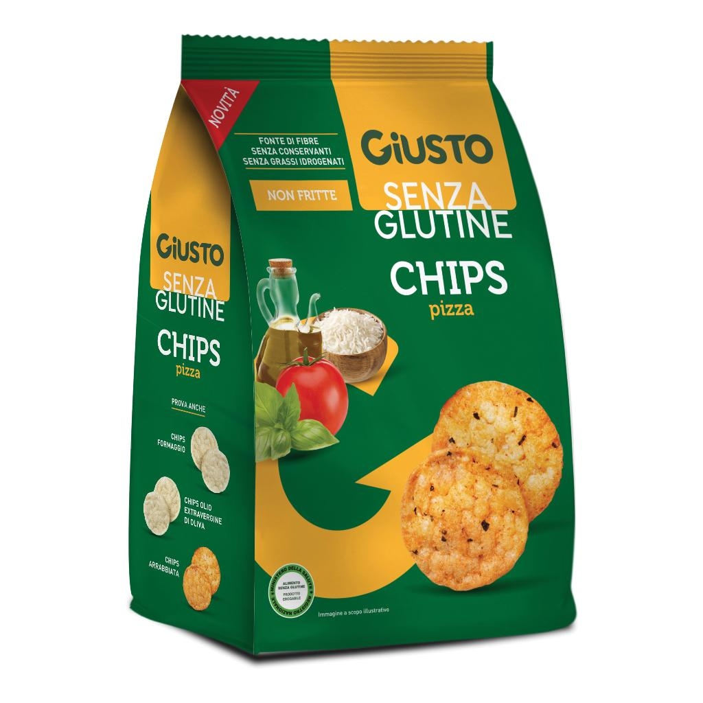 GIUSTO SENZA GLUTINE CHIPS PIZZA 40 G